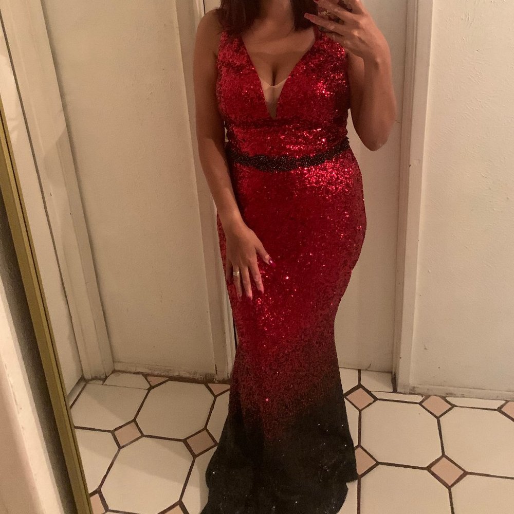 Beaded/Sequin Glamour Dress